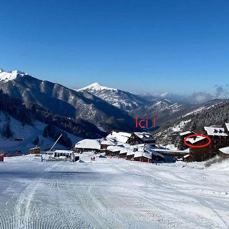 Pleine Nature Pied Pistes Piscine Chauffee Ustou Екстериор снимка