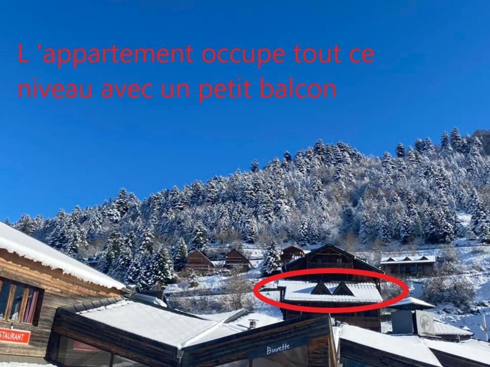 Pleine Nature Pied Pistes Piscine Chauffee Ustou Екстериор снимка