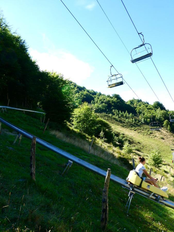 Pleine Nature Pied Pistes Piscine Chauffee Ustou Екстериор снимка